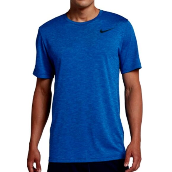 Nike Other - Nike Men's Athletic Dri-Fit Utility Static Short Sleeve Training Tee Blue Small